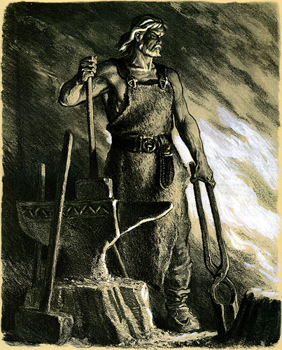 Ilmarinen Crafts the Sampo